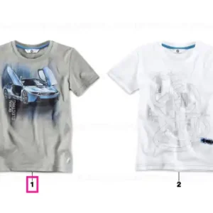 BMW i T-Shirt kids i8 print GREY MEL., 128 Expediere rapidă