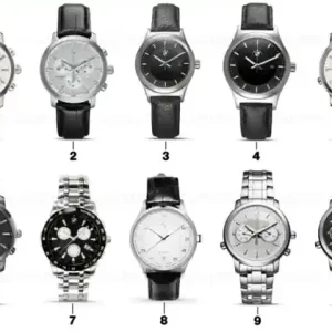 BMW wristwatch, men SILVER Discount