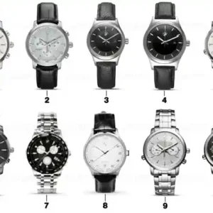 BMW wristwatch, men BLACK DIAL Preferatul clienților