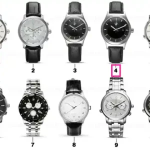 BMW wristwatch, men Classic BLACK Reduceri