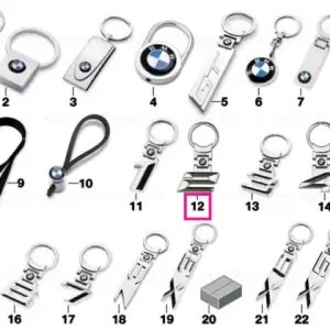 BMW key ring 2 MERCHANDISING Bestseller