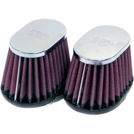 Reduceri Filtru aer universal K&N SET (2) OVAL TAPERED RC-1822