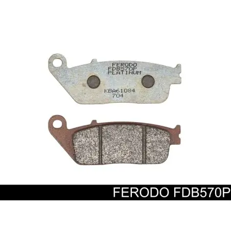 Placute frana Ferodo FDB570P Reducere extra
