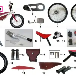 BMW kidsbike NF II RED Preț redus
