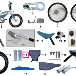 BMW grips LIGHT BLUE Comandă acum