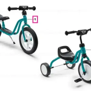 MINI Balance Bike AQUA Cumpărături sigure