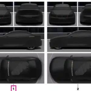 Cumpără online Husa auto "BMW M Performance" - BMW F80, F80N