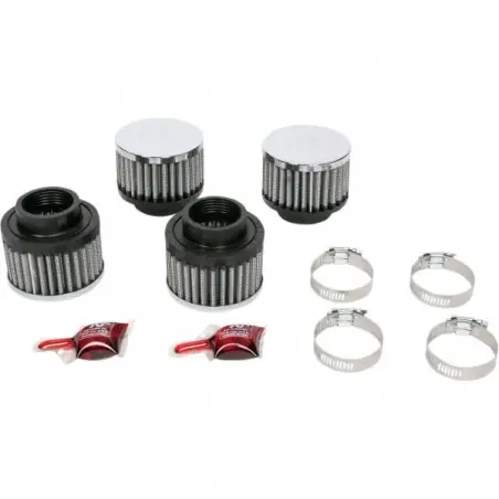 Filtru aer universal K&N ROUND STRAIGHT 40MM HONDA CB 550 (SET OF 4 FILTERS) RC-0844 Doar azi