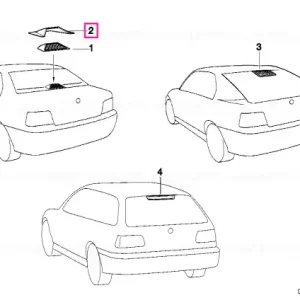 Retur ușor Capac protector SAFRANGELB - BMW