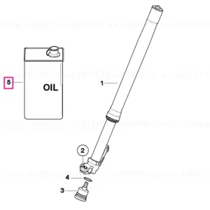 Telescopic forks oil Type 2 1000ML Mai ieftin