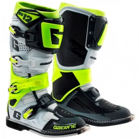 CIZME GAERNE SG12 WHITE-YELLOW Retur ușor