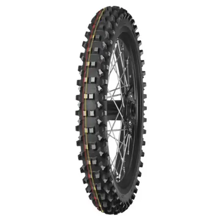 Preferatul clienților Anvelopa Mitas 90/90-21 TERRA FORCE-MX SM red & yellow stripe