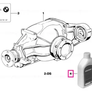 Ulei diferential msp/A, 1000ML TU 1000ML, TU - BMW Ieftin