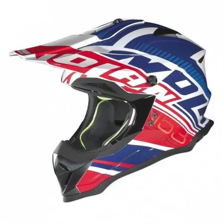 Lichidare de stoc NOLAN OFFROAD - N53 FLAXY - METAL WHITE