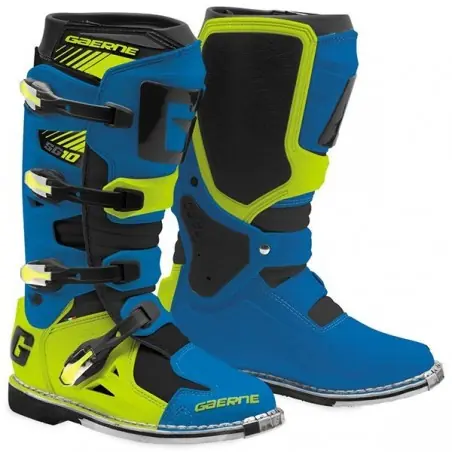CIZME GAERNE SG10 BLUE-YELLOW Reducere specială