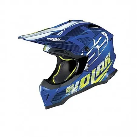 NOLAN OFFROAD - N53-5 WHOOP - FLAT DENIM BLUE Ofertă