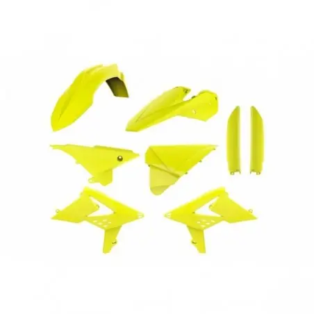 Livrare expres Kit plastice Beta RR 2013-2017  FLUO YELLOW Polisport 90739