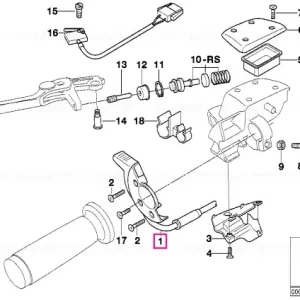 Pârghie actuator pornire rece - BMW Motorrad Retur gratuit