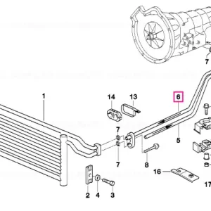 Ultima șansă Țeavă intrare răcire ulei A5S 440Z - BMW