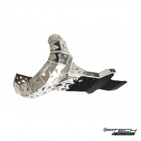 Scut motor cu protectie rezonator/linkage KTM EXC 250/300 '07-'16 / Husqvarna TE 250/300 '14-'16 P-TECH PK001H Livrare gratuită