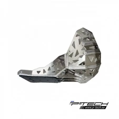 Cel mai vândut Scut motor cu protectie rezonator KTM EXC/XC TPI 250/300 '17-'19 P-TECH  PK005K