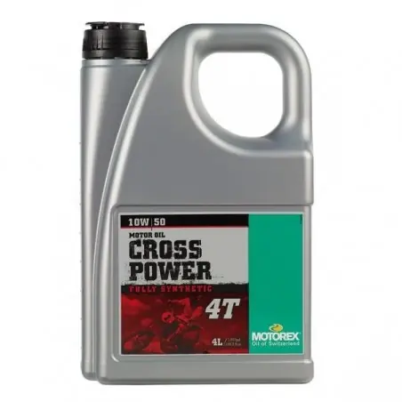 MOTOREX  Cross Power 10W50  4L Preferatul clienților