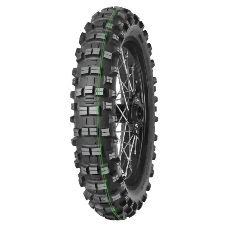 Lichidare de stoc Anvelopa Mitas Terra Force EH 120/90-18 dunga dubla verde
