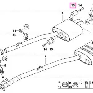 Absortor vibraţii, 30HZ - BMW Livrare expres