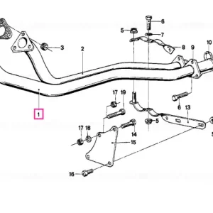 Conduct esapament, CIL.1-3 ZYL.1-3 - BMW Noutate
