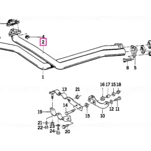 Teava esapament ZYL.4-6 - BMW Ieftin
