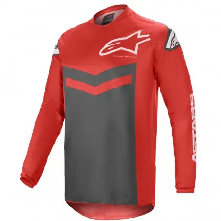 Reducere de preț Tricou enduro Alpinestars F Speed rosu/antracit