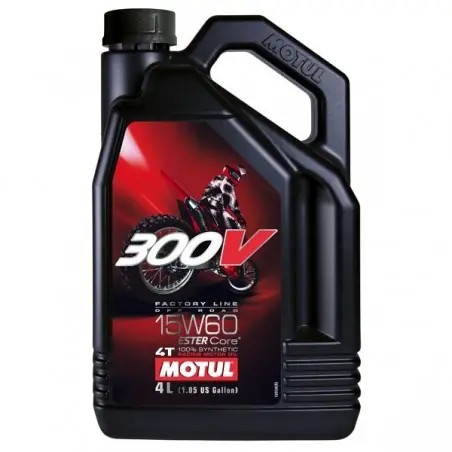 MOTUL  300V OFFROAD 15W60  4L Retur gratuit
