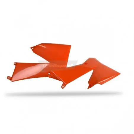 Lichidare de stoc Carene laterale rezervor/radiator Polisport 8428300001 ORANGE