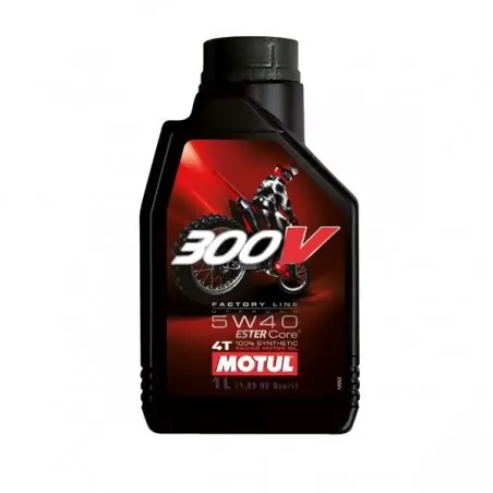 Ofertă limitată MOTUL  300V OFFROAD 5W40  1L