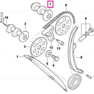 Arbore cu came admisie - BMW Motorrad Livrare gratuită