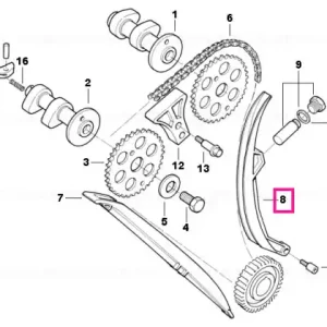 Întinzător lanț - BMW Motorrad Livrare rapidă