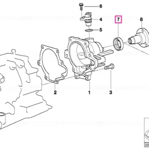 Cel mai bun preț Garnitura arbore 38X58X10 - BMW