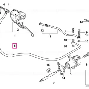 Preț mic Cablu ambreiaj cilindru - BMW Motorrad