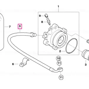 Lichidare de stoc Conduct ambreiaj - BMW Motorrad