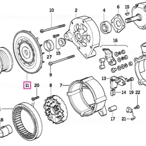 Roată ventilator BOSCH/D=146MM - BMW Promoție
