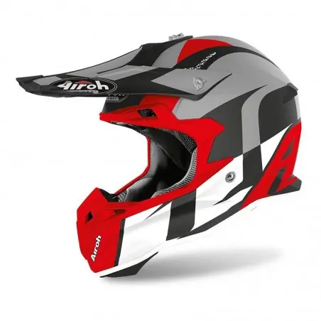 Preț redus Airoh Terminator Open Vision Shoot Red