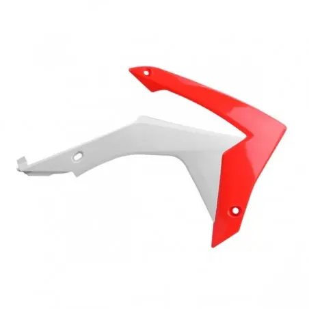 Cel mai bun preț Carene laterale rezervor/radiator Polisport 8417100001 RED/WHITE