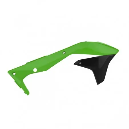 Carene laterale rezervor/radiator Polisport 8418300001 GREEN/BLACK Bestseller