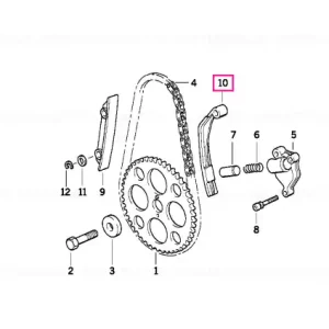 Tensioner lanț - BMW Motorrad Preferatul clienților