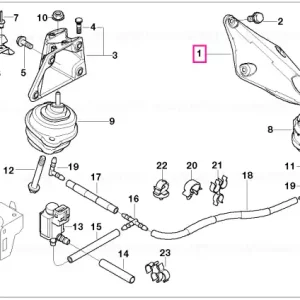 Cumpără acum Suport motor stânga - BMW