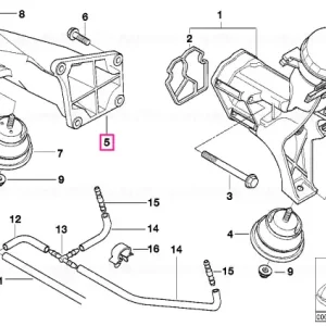 Suport motor dreapta - BMW Chilipir