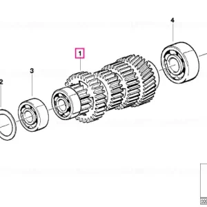 Arbore intermediar M94 D=47/47 - BMW Motorrad Livrare rapidă