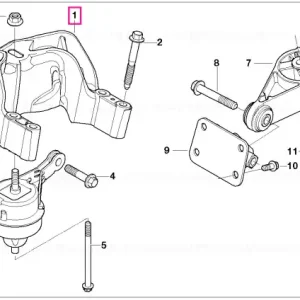 Reducere de preț Suport motor - Mini Cabrio R52, R53