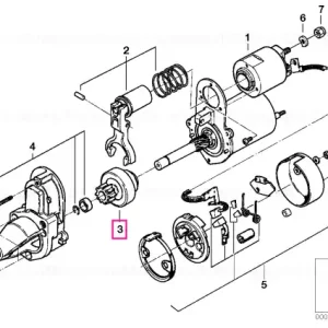 Reducere Pinion de pornire - BMW Motorrad
