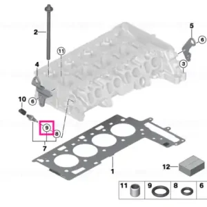 Vezi acum O-ring 9,3X2,2 - BMW